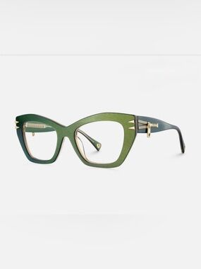 NEW Green Vooglam Manon eyeglass frames S